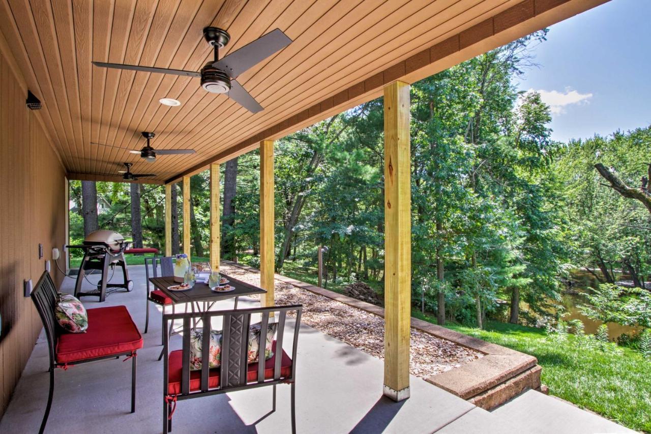 Riversong Waterfront La Crosse Home With Dock Exterior foto
